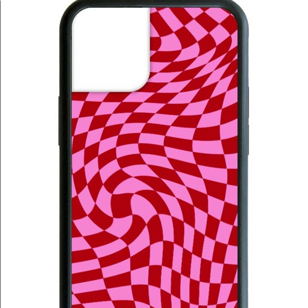 Wildflower Cases Red and Pink Checkered iPhone 6+/7+/8+